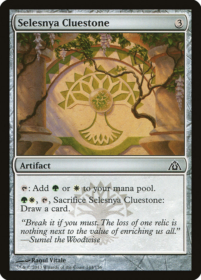 Selesnya Cluestone [Dragon's Maze] Foil