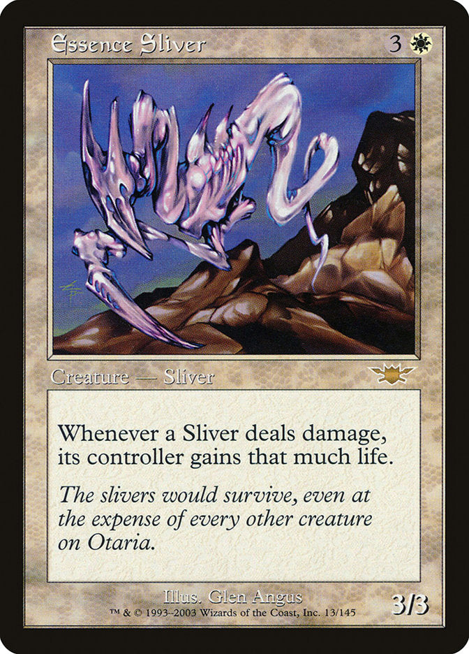Essence Sliver [Legions] Foil