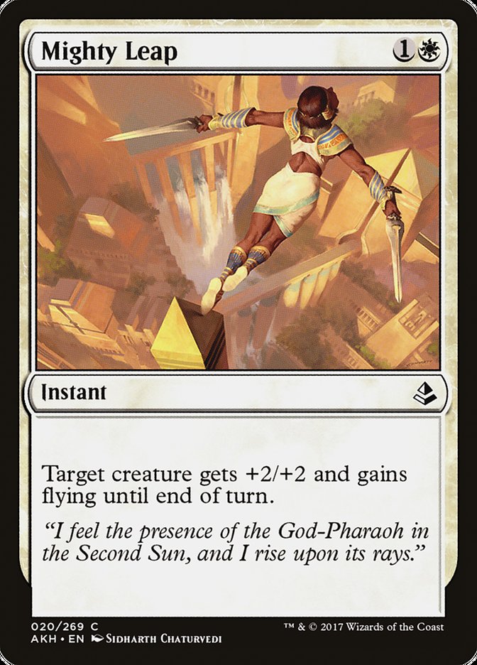 Mighty Leap [Amonkhet] Foil