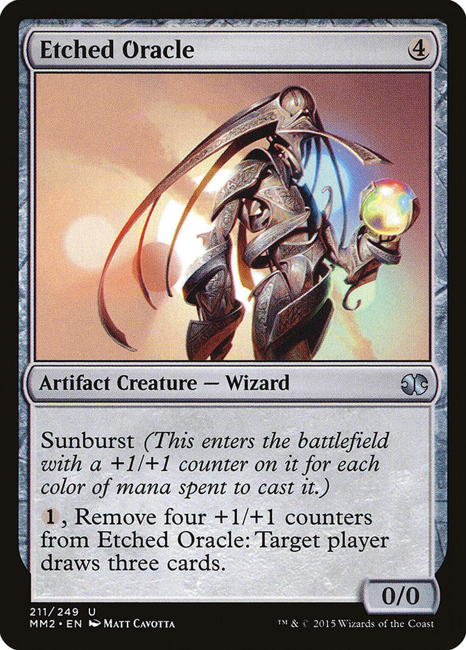 Etched Oracle [Modern Masters 2015] Foil