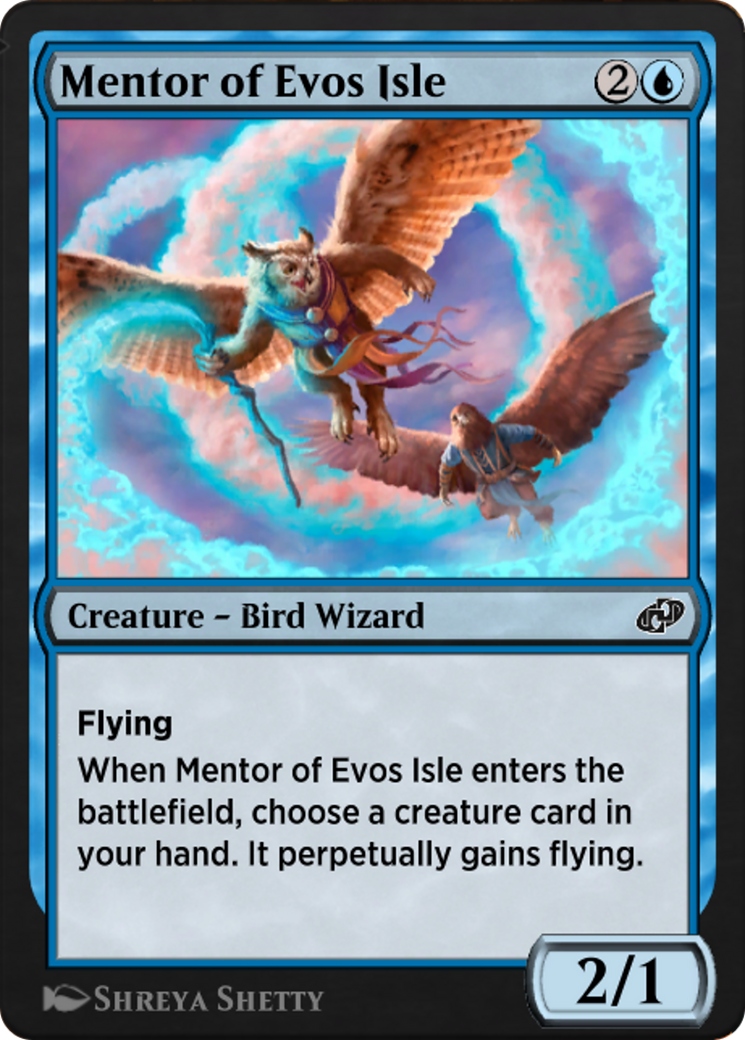 Mentor of Evos Isle  [Jumpstart: Historic Horizons]