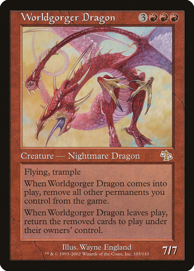Worldgorger Dragon [Judgment] Foil