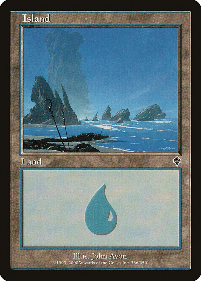 Island (336) [Invasion] Foil