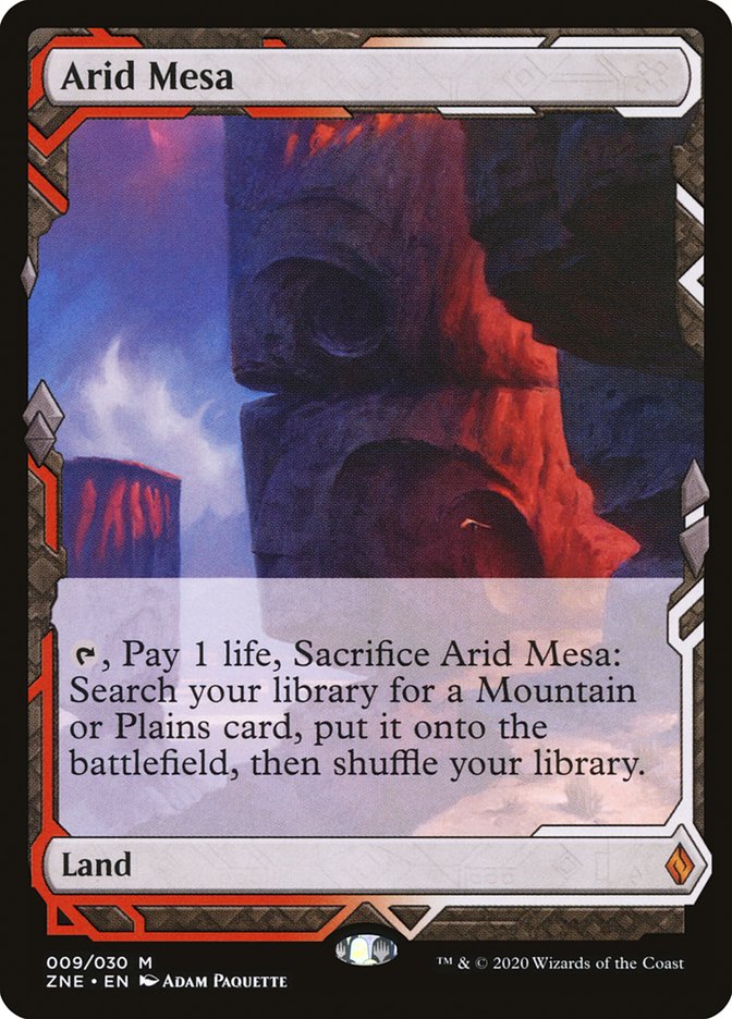Arid Mesa (Expeditions) [Zendikar Rising Expeditions] Foil