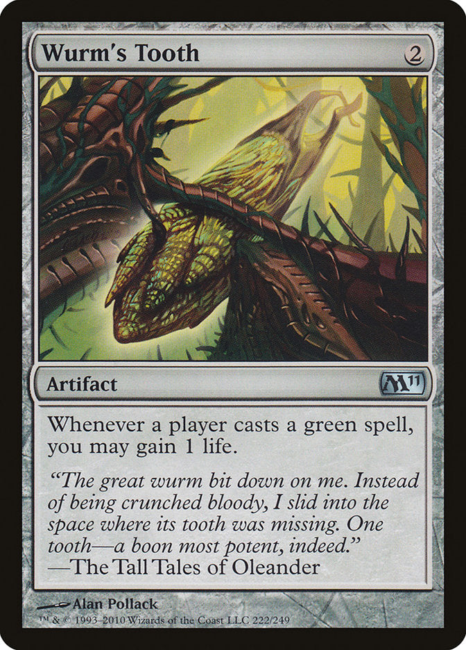 Wurm's Tooth [Magic 2011] Foil