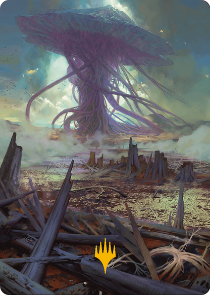 Swamp // Swamp  [Modern Horizons 3 Art Series] (Borderless) Foil