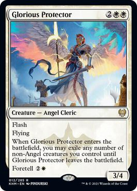 Glorious Protector (Promo Pack) [Kaldheim Promos] Foil