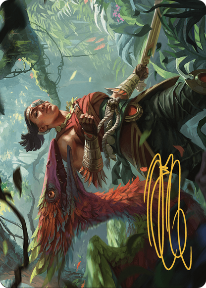 Wayta, Trainer Prodigy // Wayta, Trainer Prodigy  [The Lost Caverns of Ixalan Art Series] (Borderless) Foil