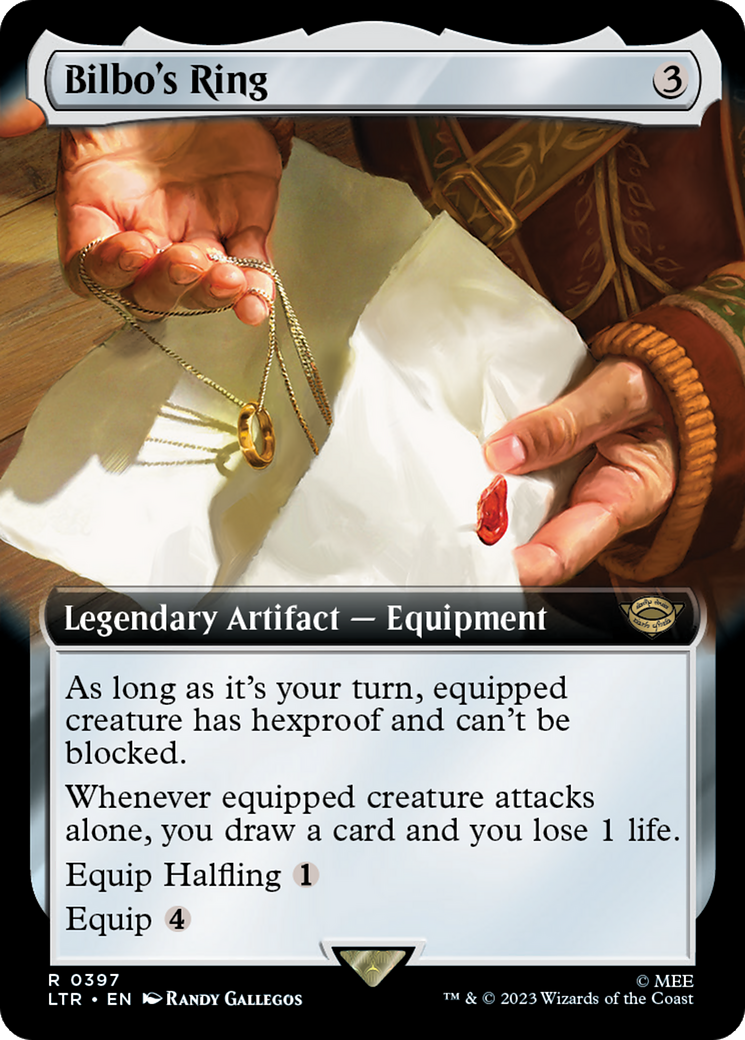 Bilbo's Ring (Extended Art) [The Lord of the Rings: Tales of Middle-Earth] Foil