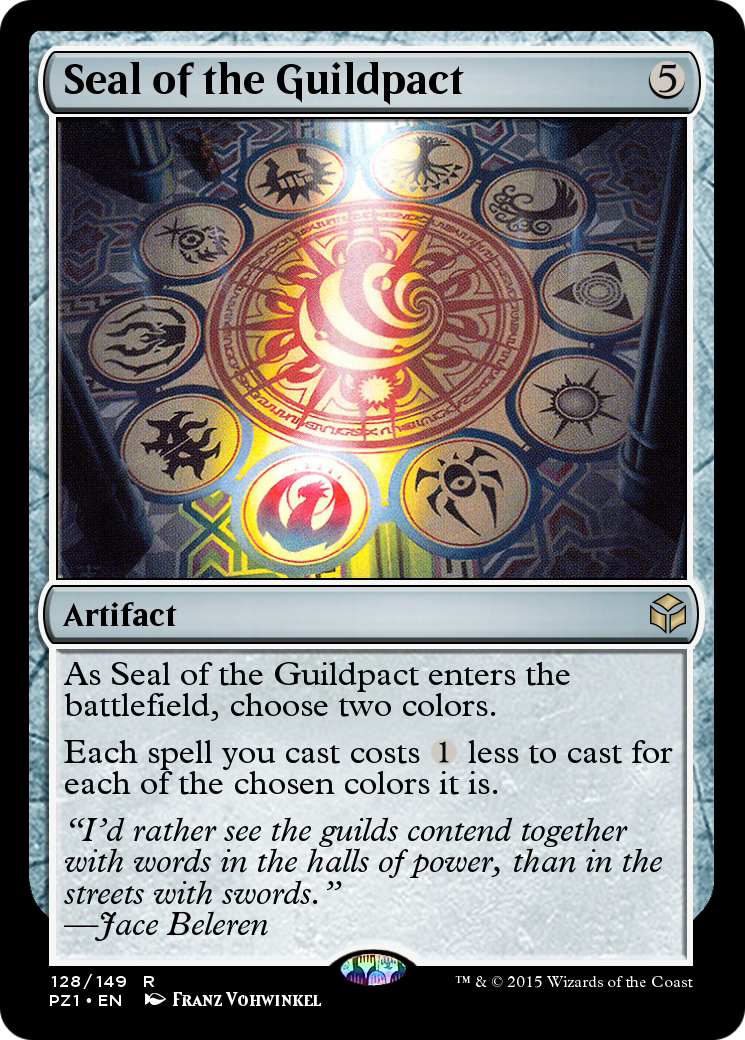 Seal of the Guildpact  [Legendary Cube Prize Pack] Foil