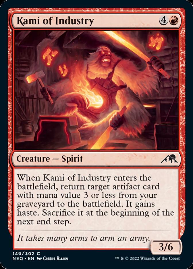 Kami of Industry [Kamigawa: Neon Dynasty] Foil