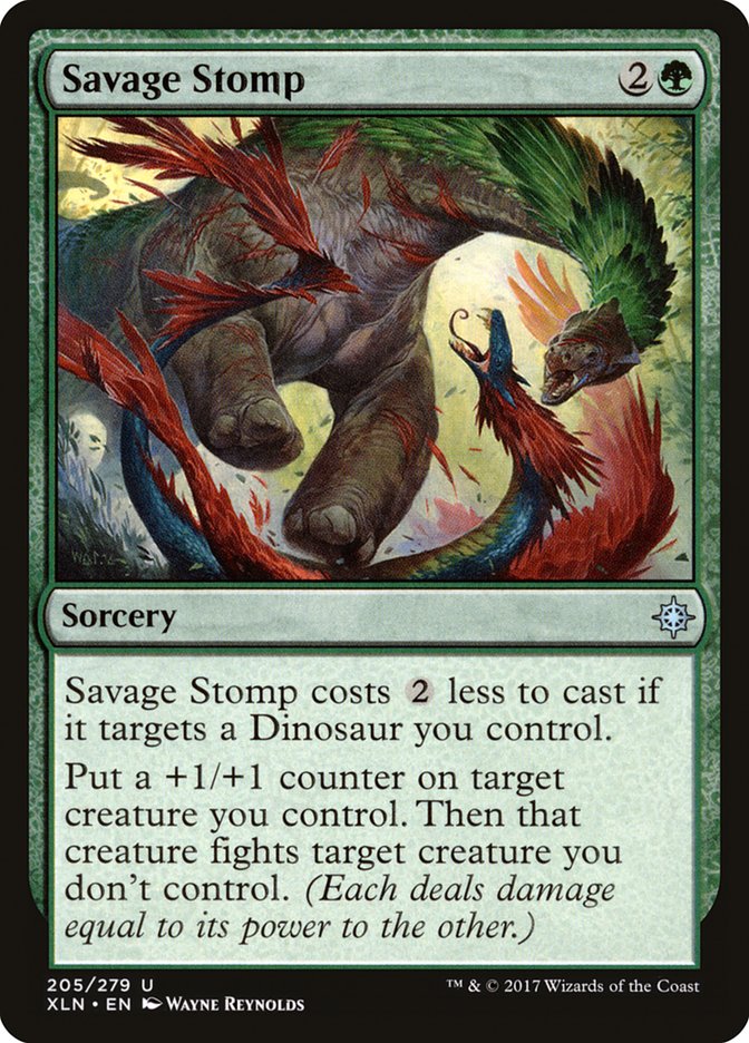 Savage Stomp [Ixalan] Foil