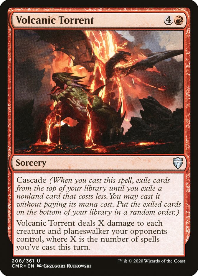 Volcanic Torrent [Commander Legends] Foil