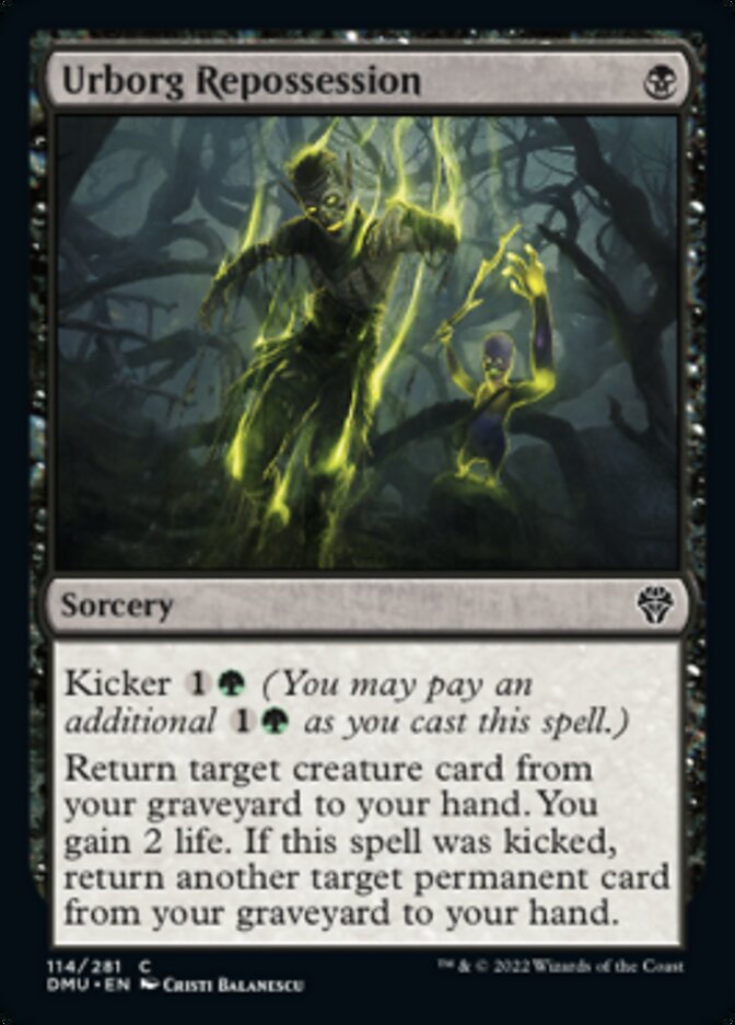 Urborg Repossession [Dominaria United] Foil