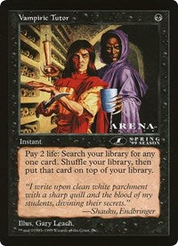 Vampiric Tutor (Oversized) [Oversize Cards] Foil