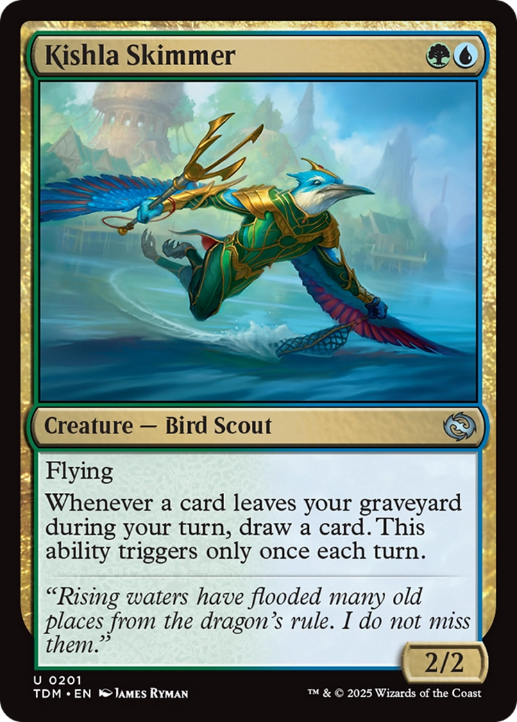 Kishla Skimmer [Tarkir: Dragonstorm] Foil