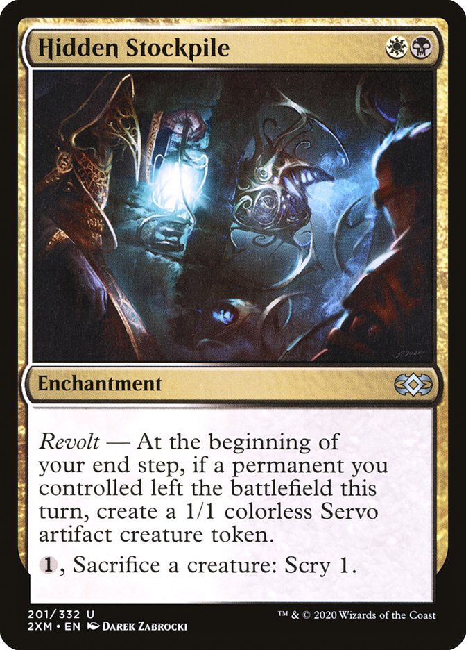 Hidden Stockpile [Double Masters] Foil