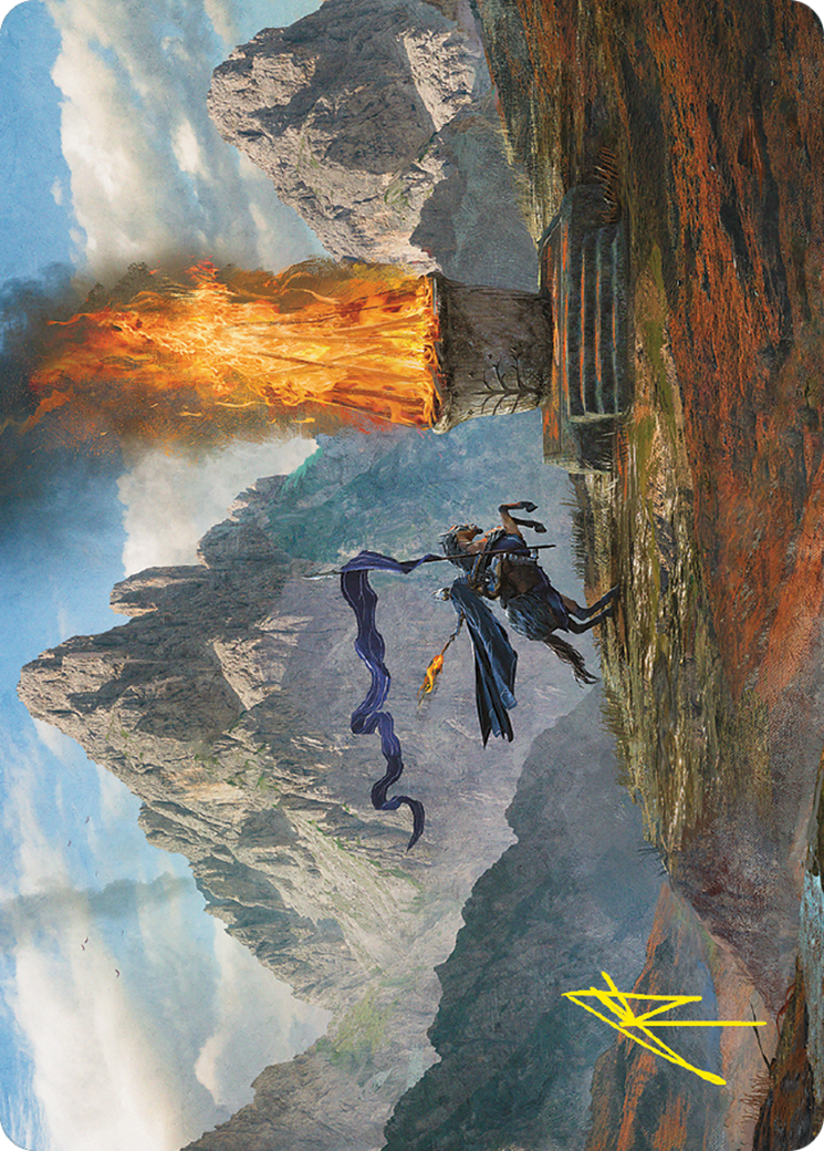 Call for Aid // Call for Aid  [Tales of Middle-earth Art Series] (Borderless) Foil