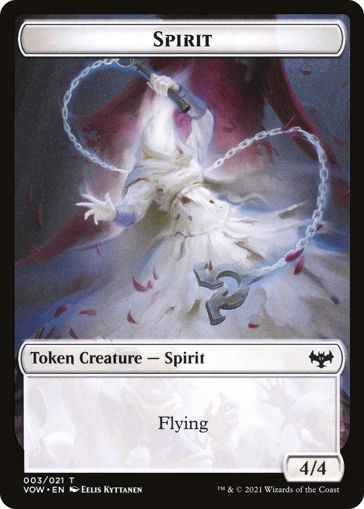 Spirit  [Innistrad: Crimson Vow Tokens] Foil