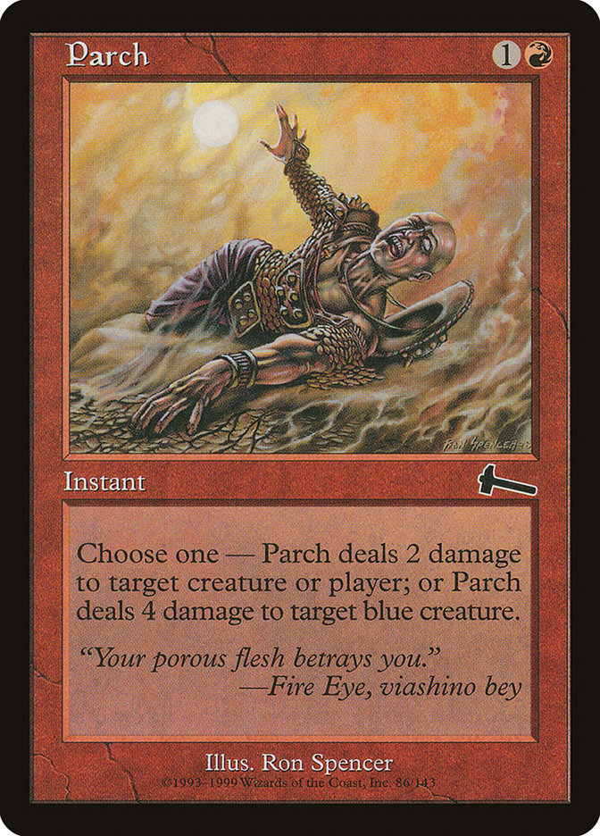 Parch [Urza's Legacy] Foil