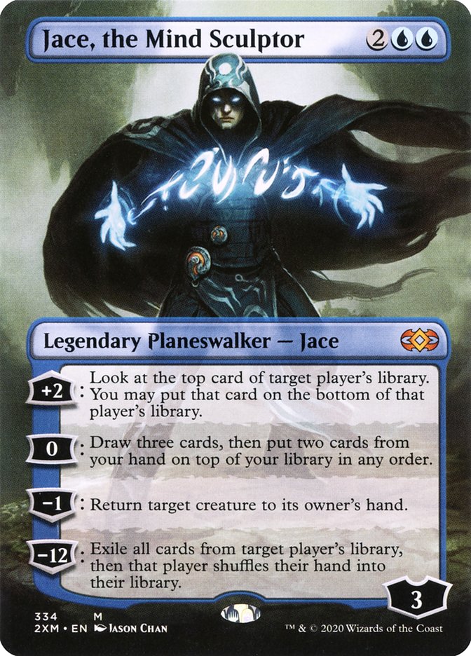 Jace, the Mind Sculptor (Toppers) [Double Masters] Foil