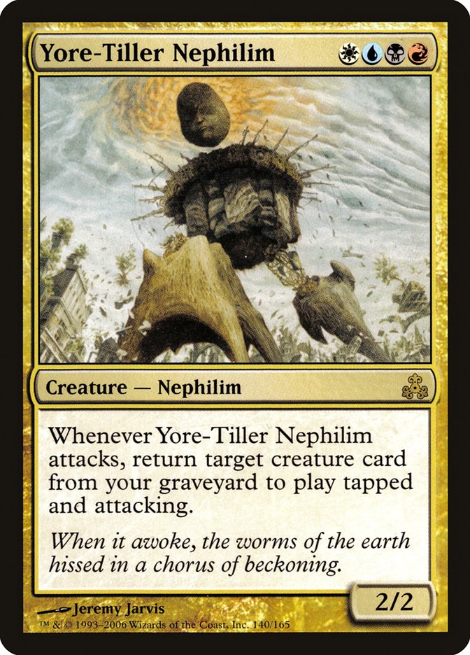 Yore-Tiller Nephilim [Guildpact] Foil