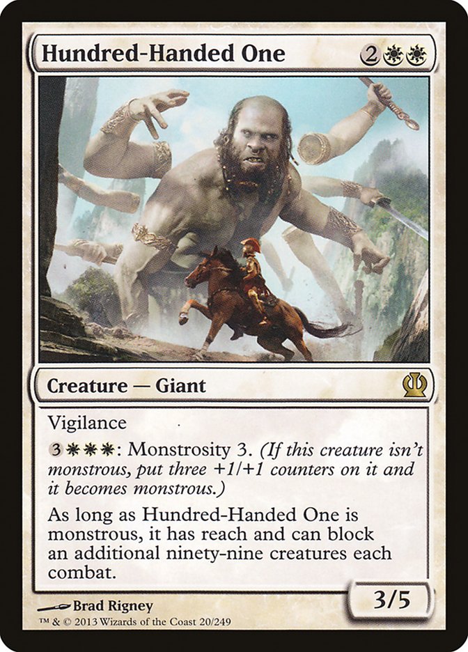 Hundred-Handed One [Theros] Foil