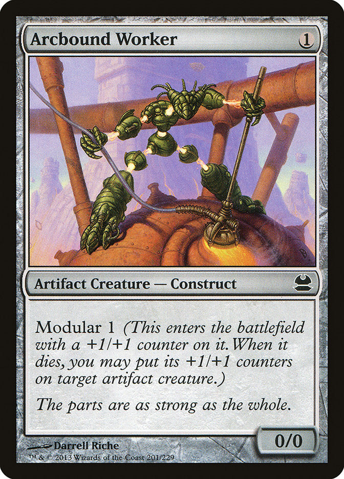 Arcbound Worker [Modern Masters] Foil