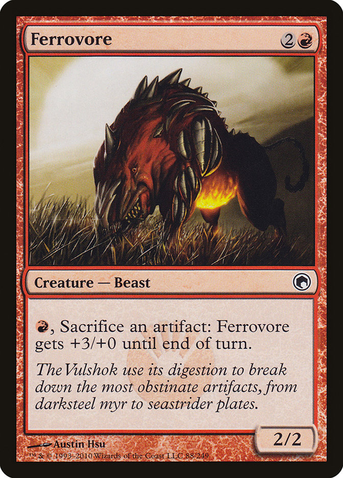 Ferrovore [Scars of Mirrodin] Foil