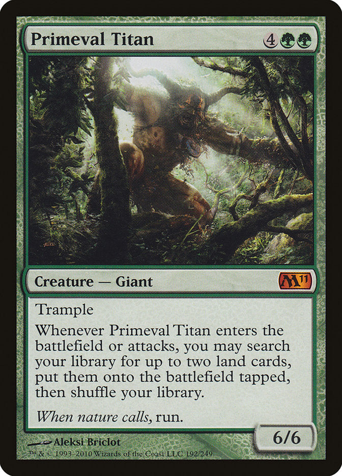 Primeval Titan [Magic 2011] Foil
