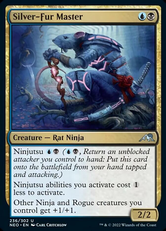 Silver-Fur Master [Kamigawa: Neon Dynasty] Foil