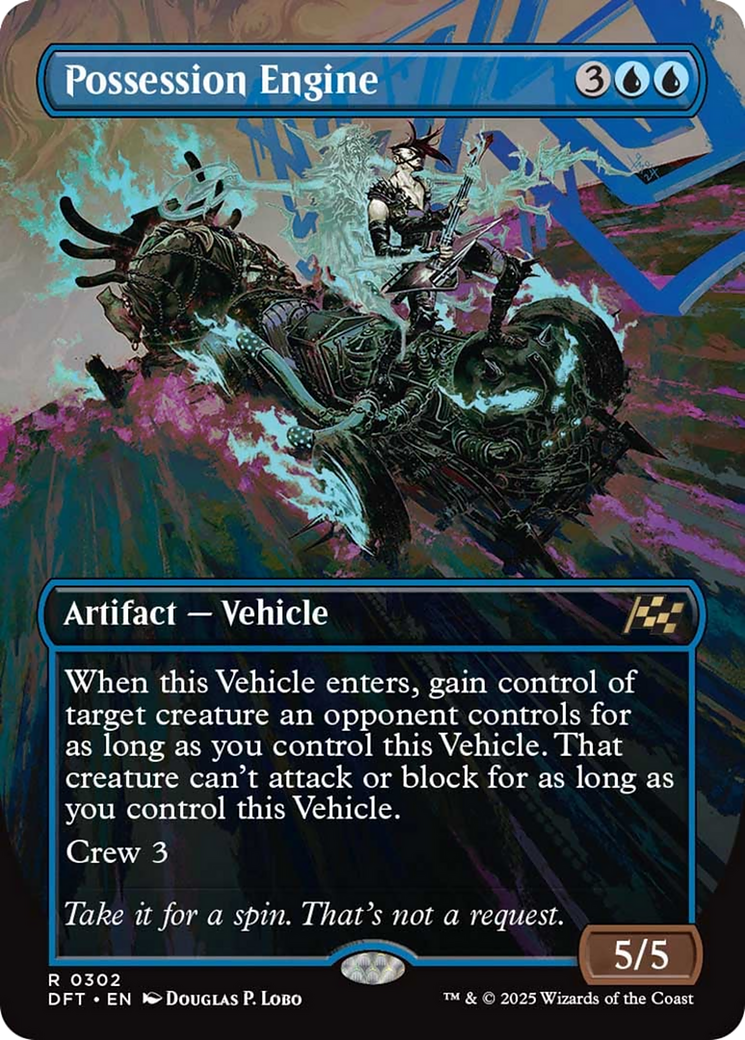 Possession Engine (Borderless) [Aetherdrift] Foil