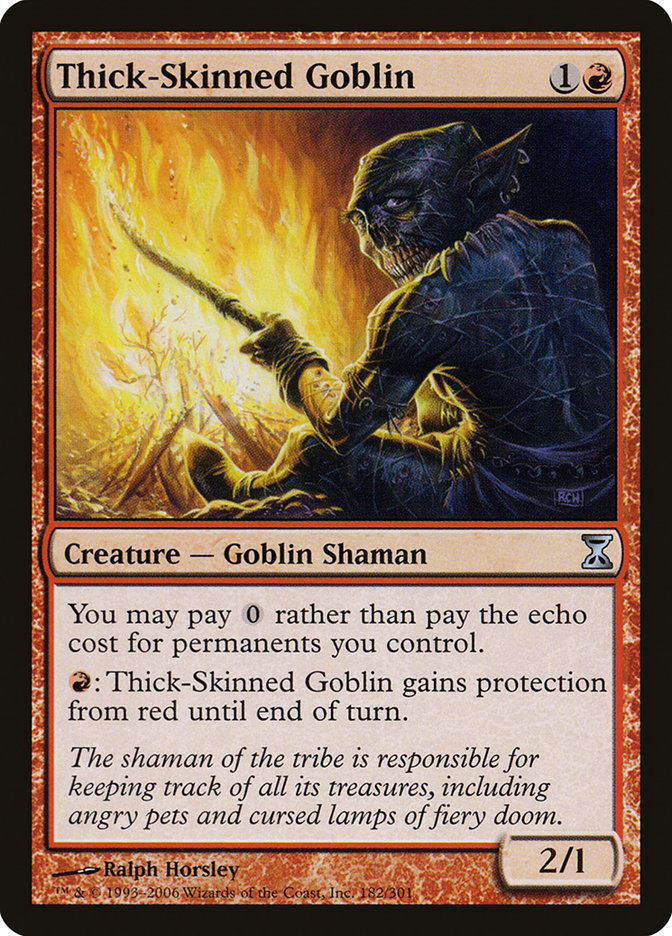 Thick-Skinned Goblin [Time Spiral] Foil