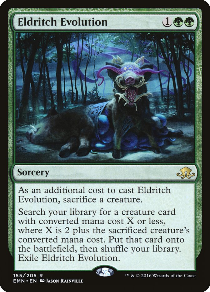 Eldritch Evolution [Eldritch Moon] Foil