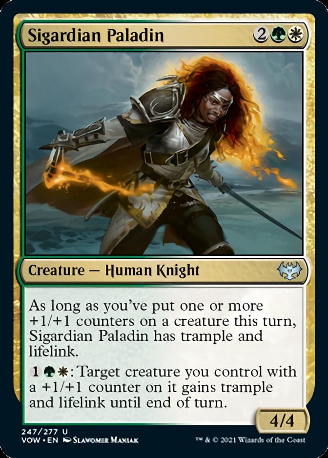 Sigardian Paladin [Innistrad: Crimson Vow] Foil