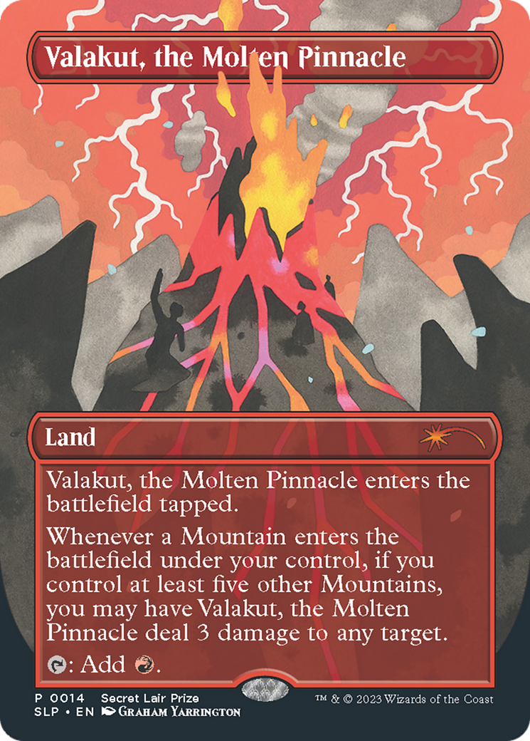 Valakut, the Molten Pinnacle [Secret Lair Showdown] Foil