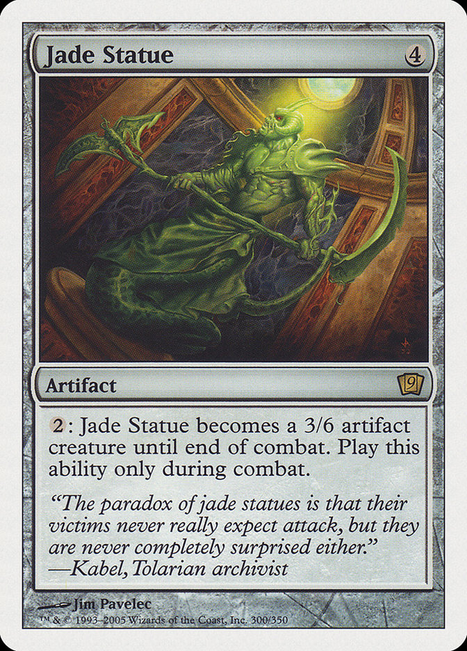 Jade Statue [Ninth Edition] Foil