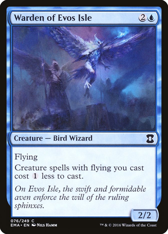 Warden of Evos Isle [Eternal Masters] Foil