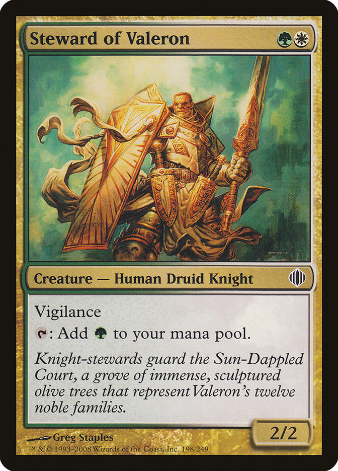Steward of Valeron [Shards of Alara] Foil