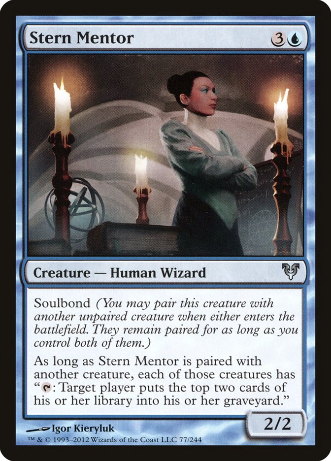 Stern Mentor [Avacyn Restored] Foil