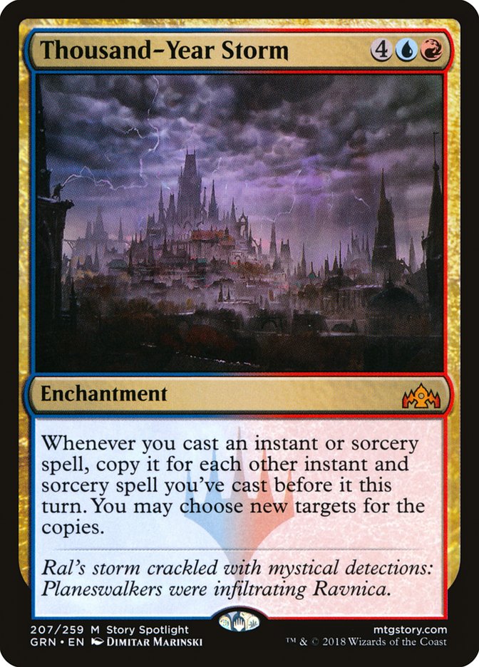 Thousand-Year Storm [Guilds of Ravnica] Foil