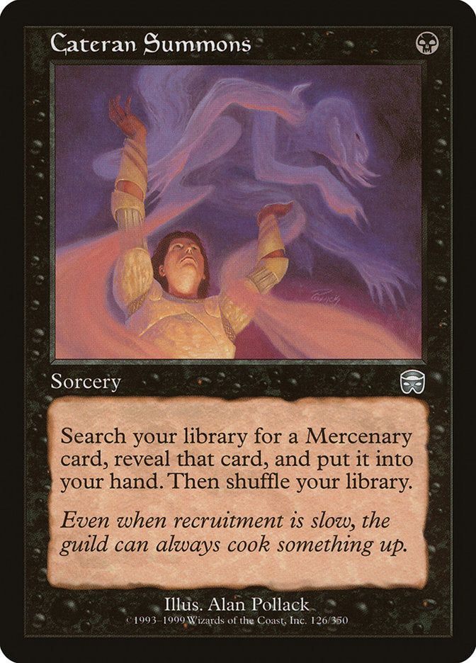 Cateran Summons [Mercadian Masques] Foil