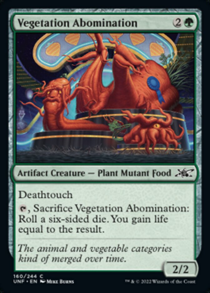 Vegetation Abomination [Unfinity] Foil