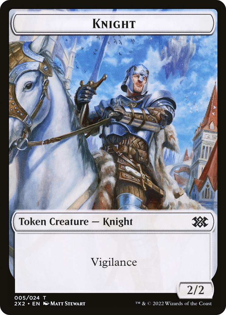 Knight  [Double Masters 2022 Tokens]