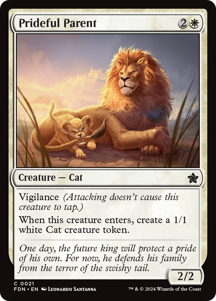 Prideful Parent [Foundations] Foil