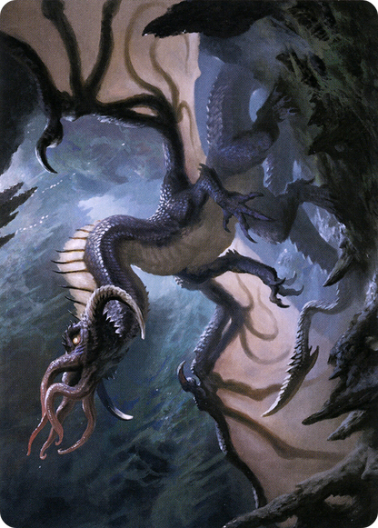 Brainstealer Dragon // Brainstealer Dragon  [Battle for Baldur's Gate Art Series] (Borderless) Foil