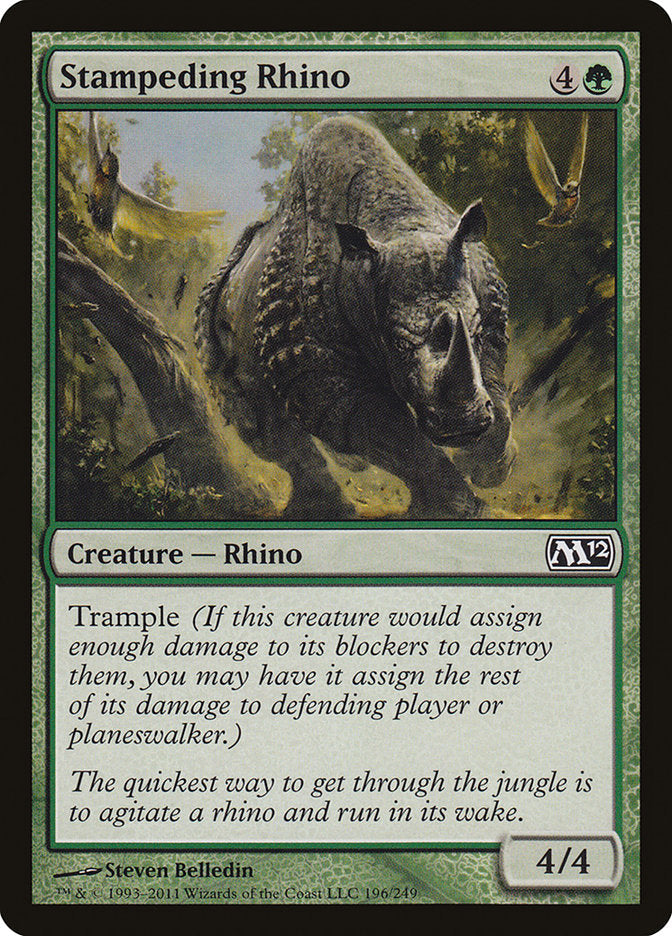 Stampeding Rhino [Magic 2012] Foil