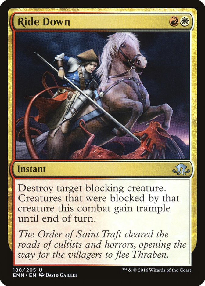 Ride Down [Eldritch Moon] Foil