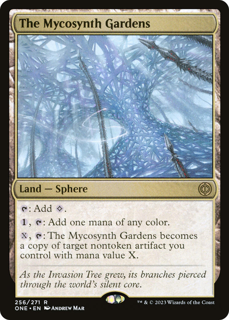 The Mycosynth Gardens [Phyrexia: All Will Be One] Foil