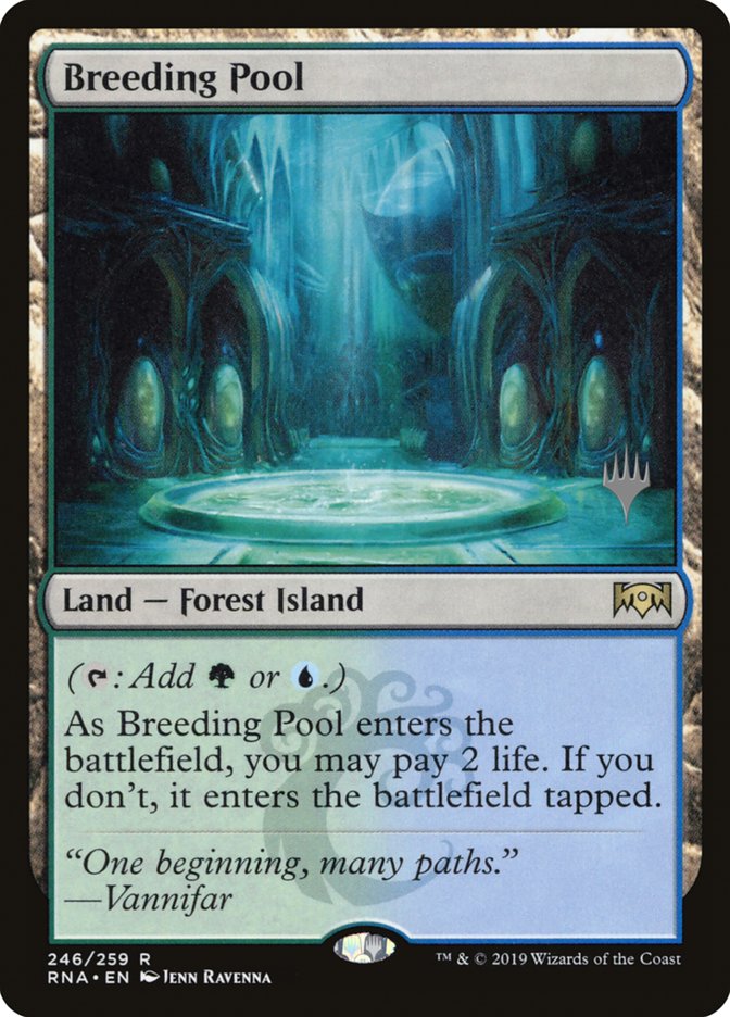 Breeding Pool (Promo Pack) [Ravnica Allegiance Promos] Foil